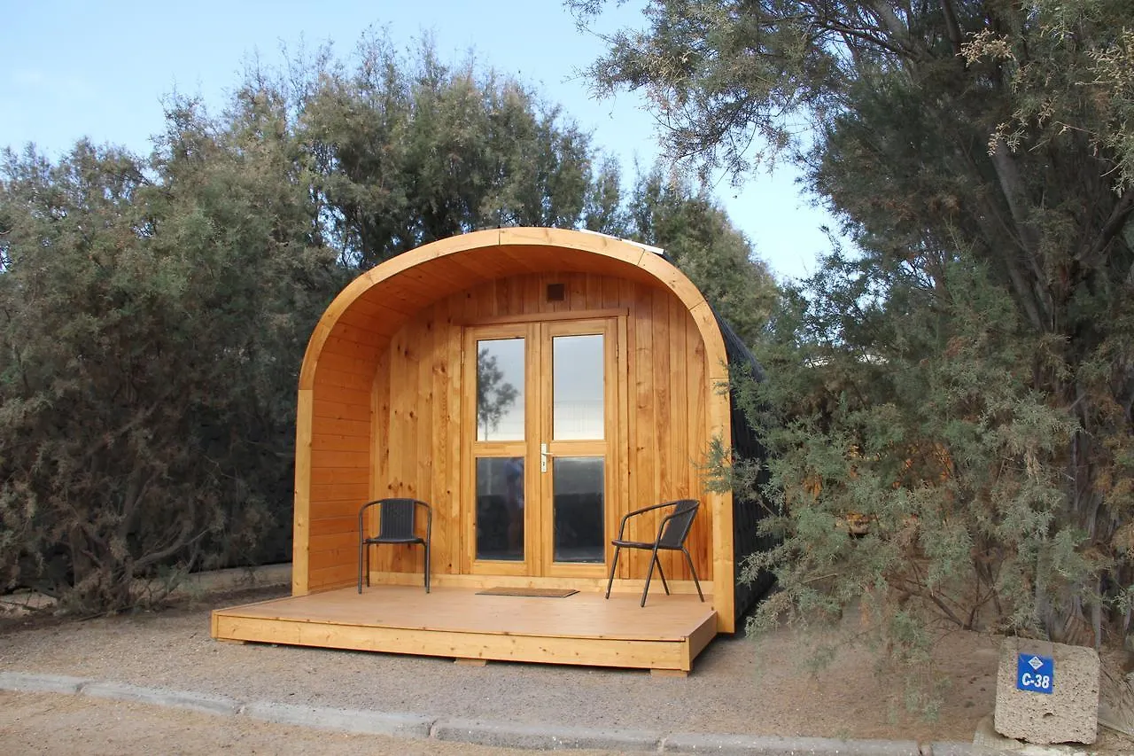 Eco-Wooden Houses Camping Montana Roja El Médano