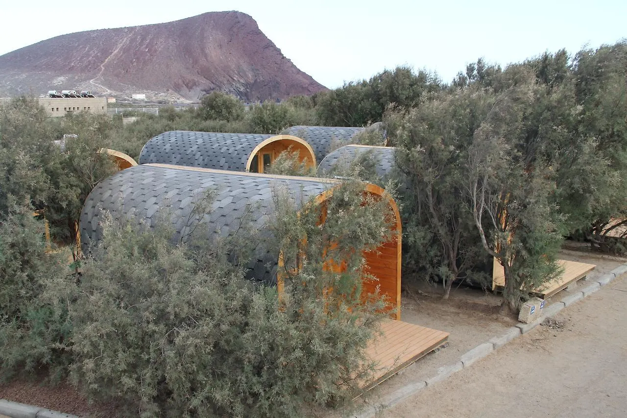 Eco-Wooden Houses Camping Montana Roja El Médano Hytte