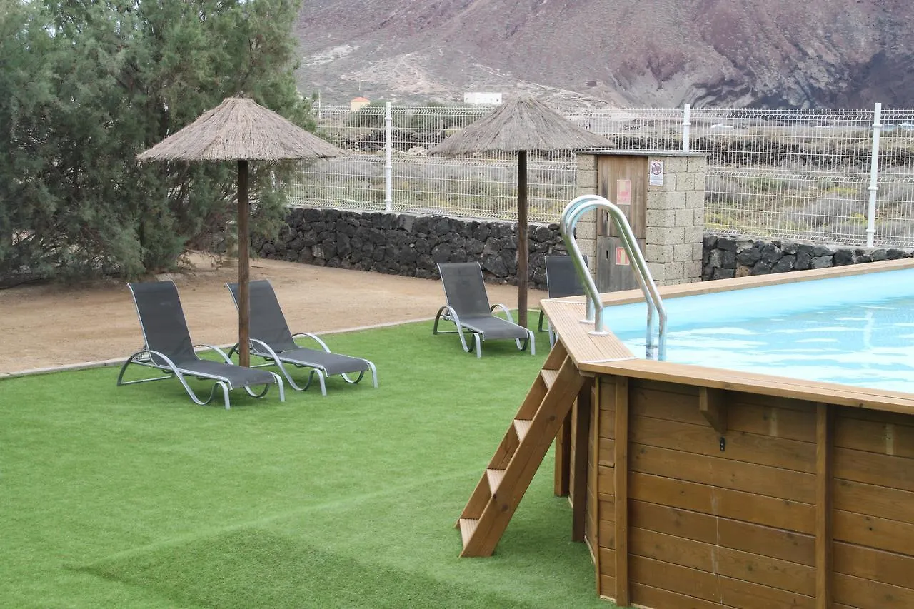 Eco-Wooden Houses Camping Montana Roja El Médano Hytte