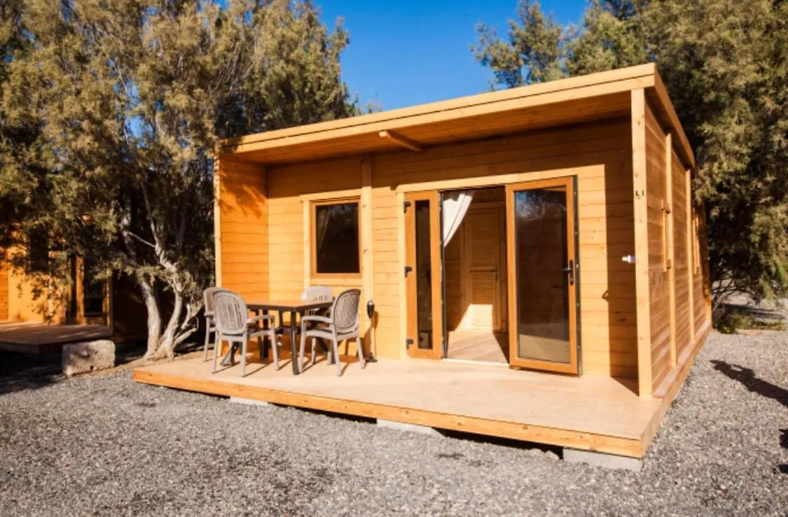 Hytte Eco-Wooden Houses Camping Montana Roja El Médano