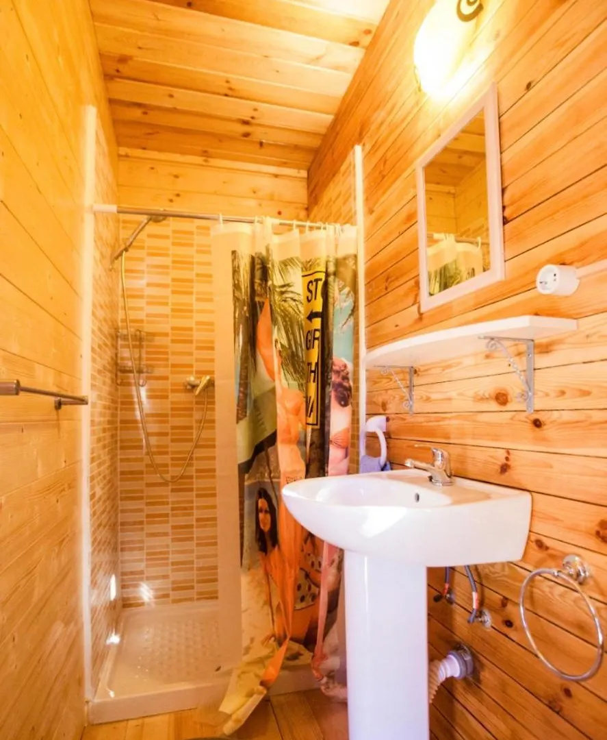 Eco-Wooden Houses Camping Montana Roja El Médano Hytte