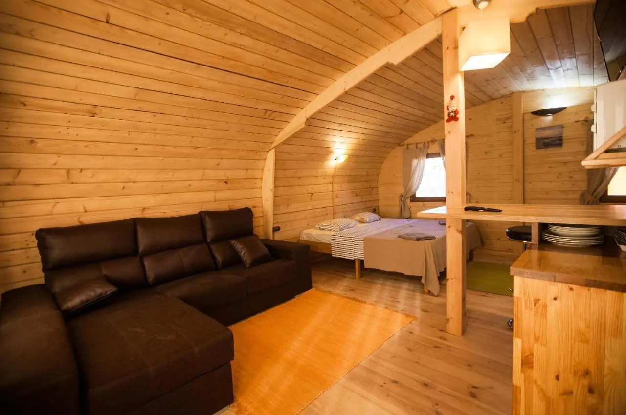 Eco-Wooden Houses Camping Montana Roja El Médano Hytte