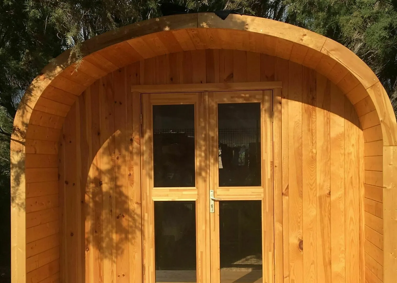 Eco-Wooden Houses Camping Montana Roja El Médano Hytte