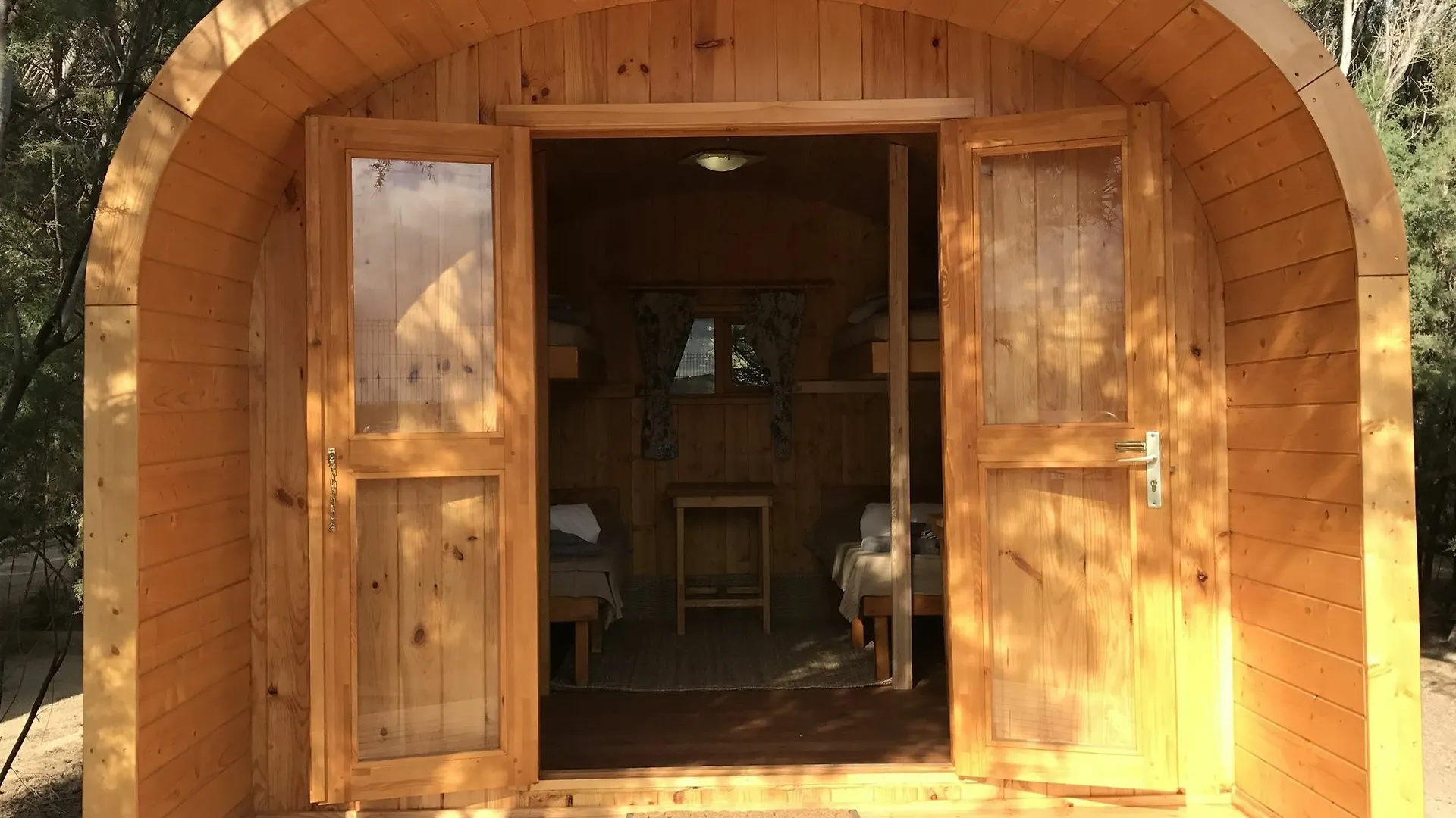 Hytte Eco-Wooden Houses Camping Montana Roja El Médano