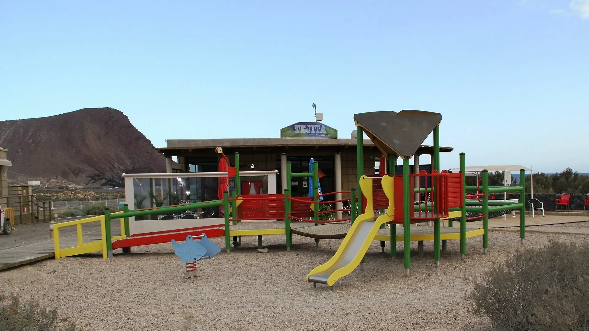 Eco-Wooden Houses Camping Montana Roja El Médano Hytte