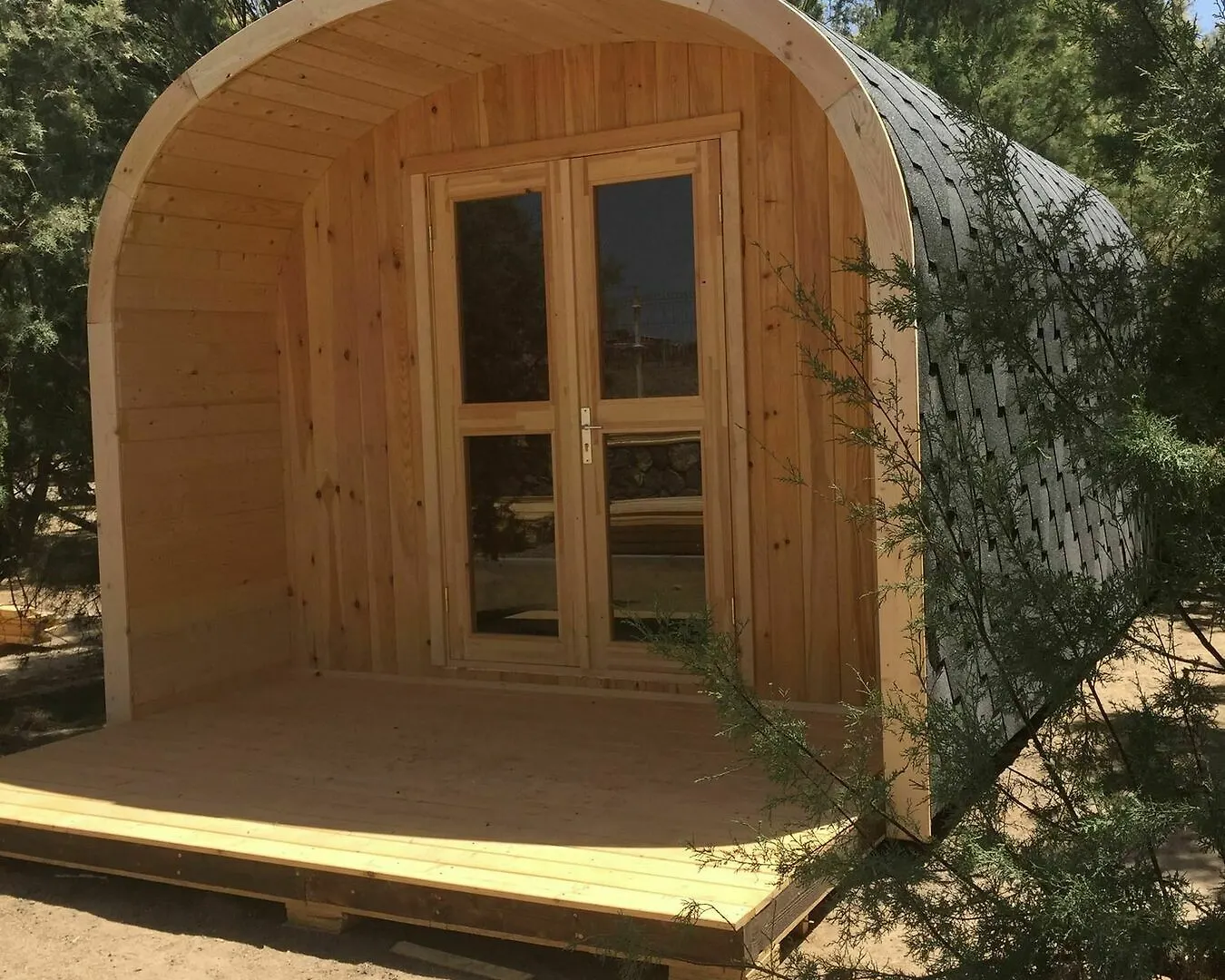 Eco-Wooden Houses Camping Montana Roja El Médano