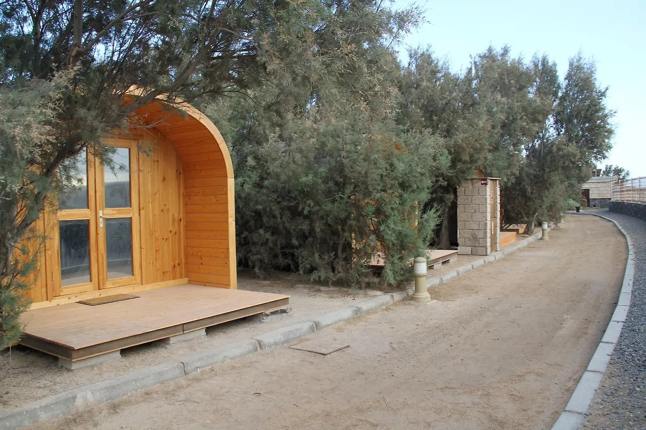 Lodge Eco-Wooden Houses Camping Montana Roja El Medano