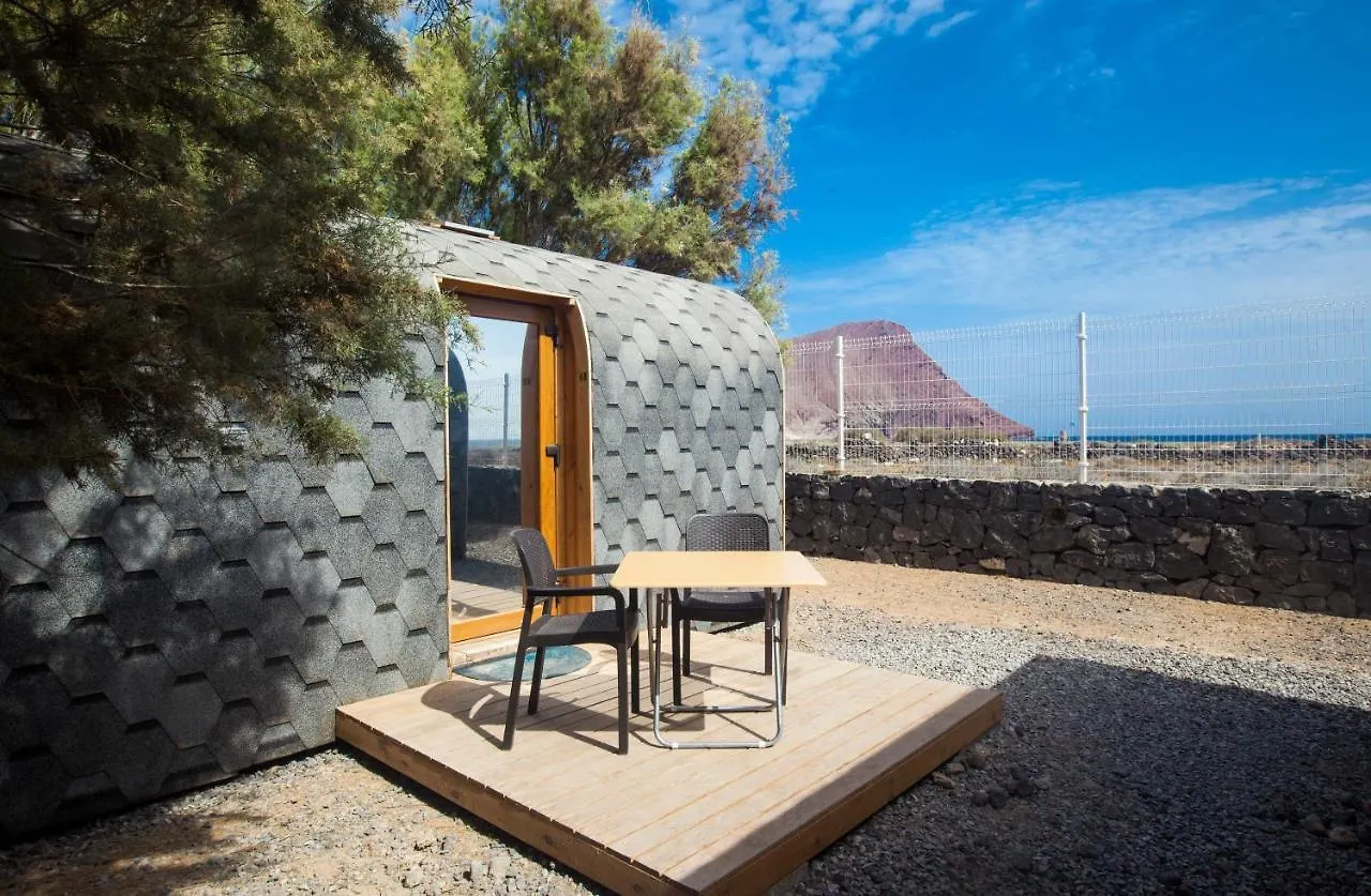 Lodge Eco-Wooden Houses Camping Montana Roja El Medano  Spain